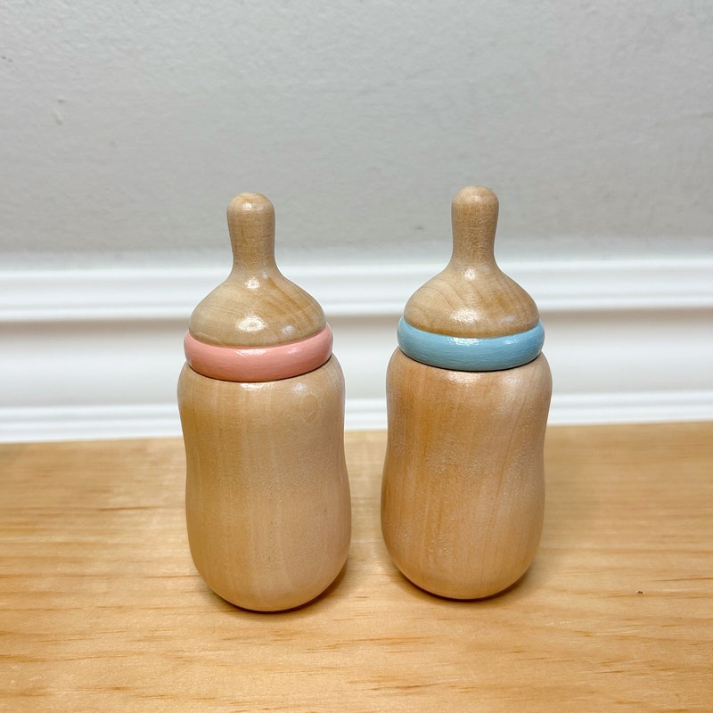 Toy baby bottles for dolls etsy