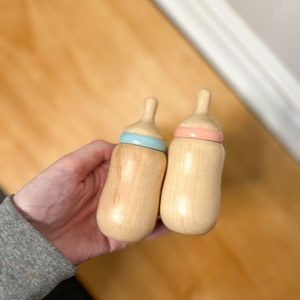 Wooden Baby Doll Bottle - Imaginative Play