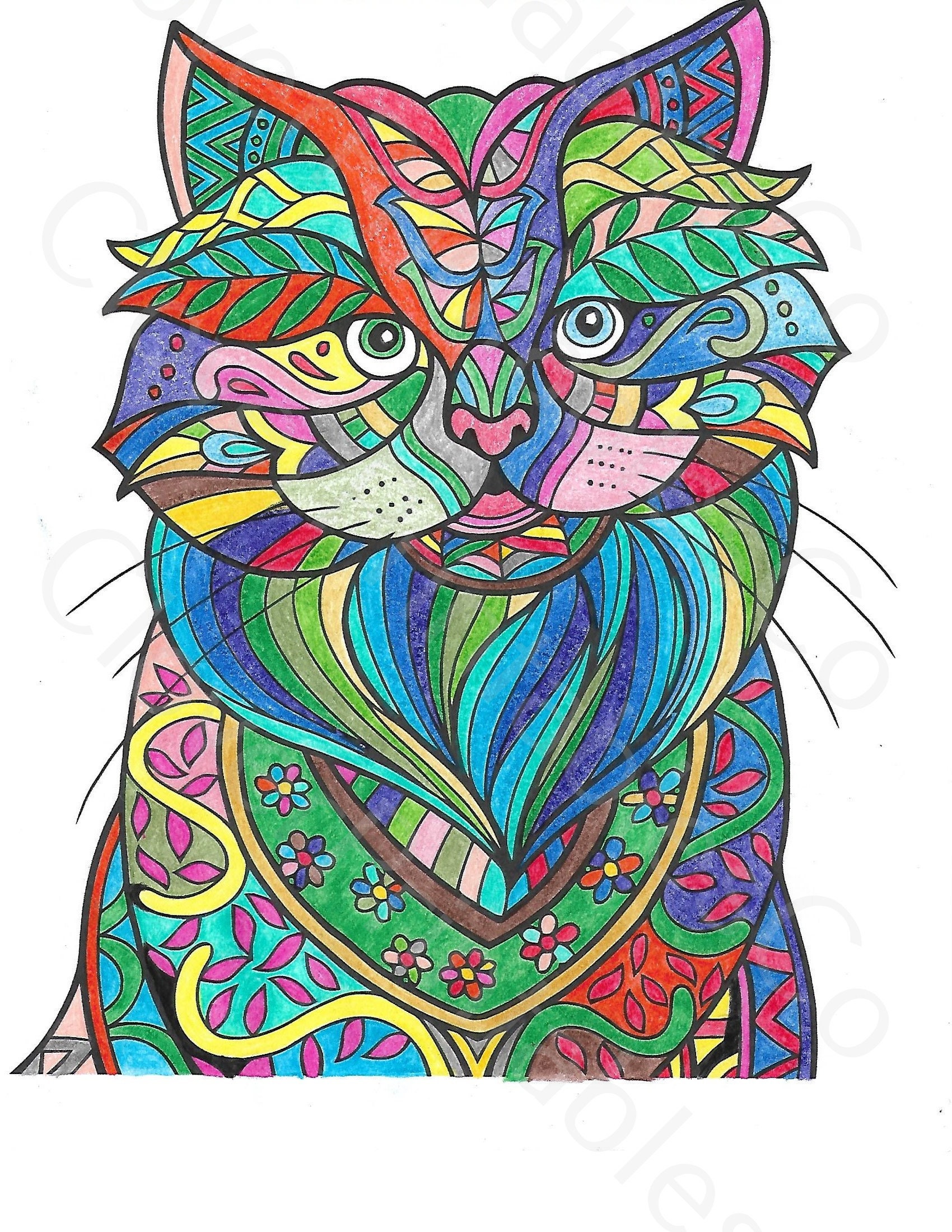 39 Beautiful Animal Mandala Coloring Pages for Kids and Adults