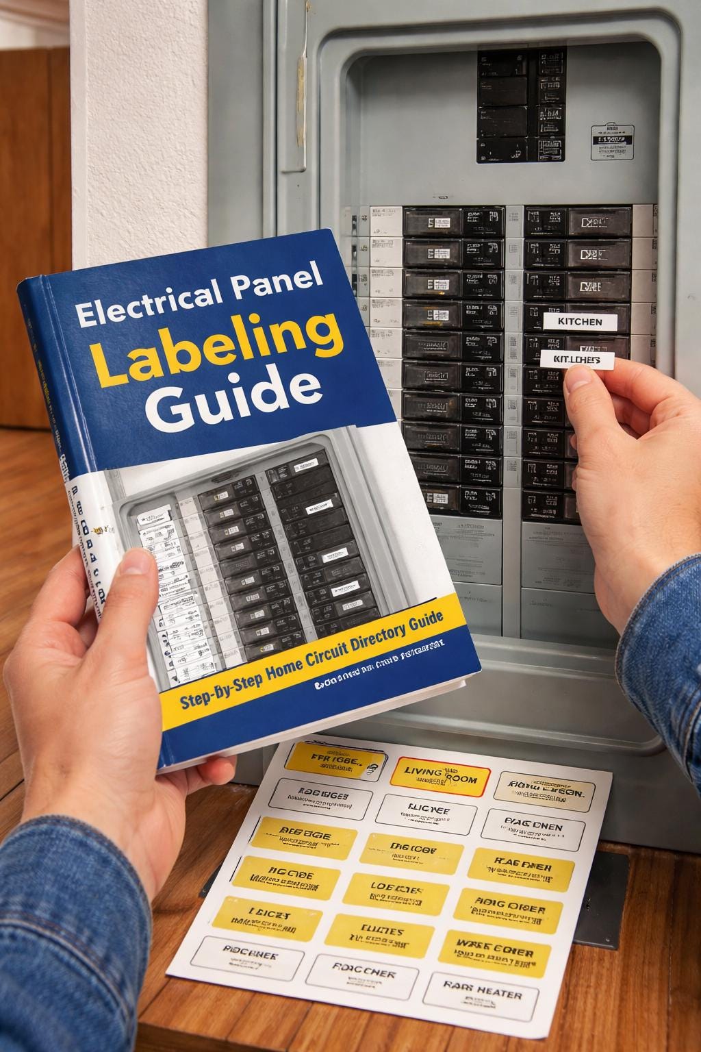 Electrical Panel Labeling Guide Printable PDF | Breaker Box Directory ...