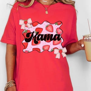 Comfort Colors Mama Shirt: Soft Cotton Mom Life Tee
