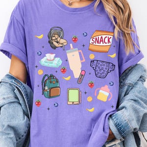 Comfort Colors Mama Shirt: Soft Cotton Mom Life Tee