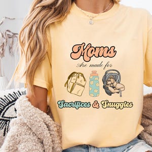 Comfort Colors Mama Shirt: Soft Cotton Mom Life Tee