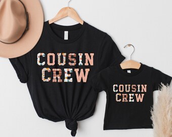 Cousin Crew PNG: ontwerp familiereünie (PNG, Cricut)