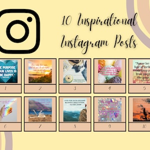 10 Inspirational Quote Instagram Posts