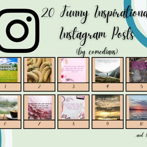 20 drôles de publications Instagram inspirantes