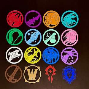 World of Warcraft Class Icon Decal Sticker 3" *New Dracthyr Evoker*