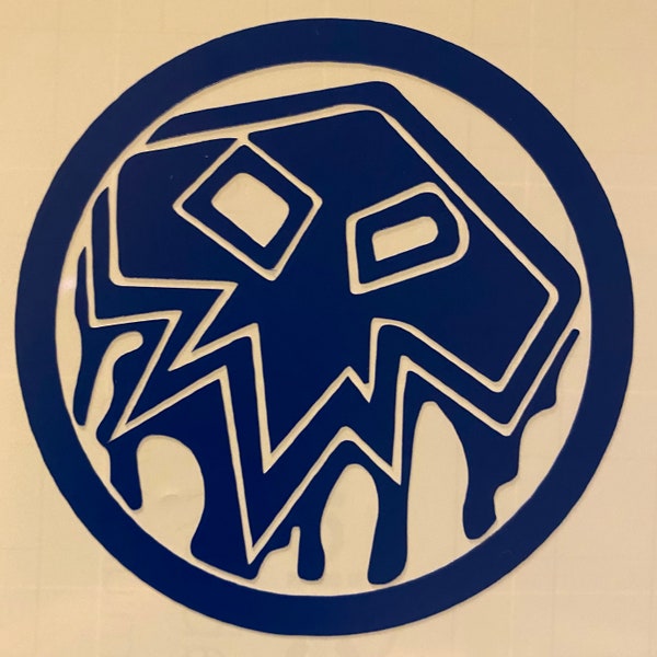 World of Warcraft Shaman Class Icon Decal Sticker