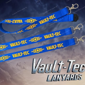 X1 Vault Tec Inspired VIP / ID Card Lanyard -  Check it Out!