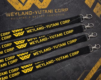 Weyland-Yutani Corp Lanyard x1 - Cosplay ID Holder - Check it out!