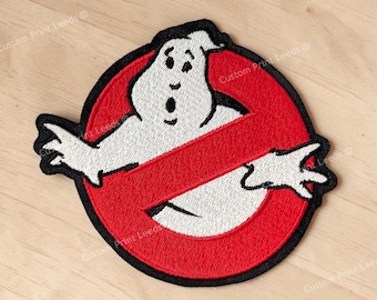 Ghostbusters Embroidered Patch 4" Patch, Cosplay Costume -  Iron On or Stich On.