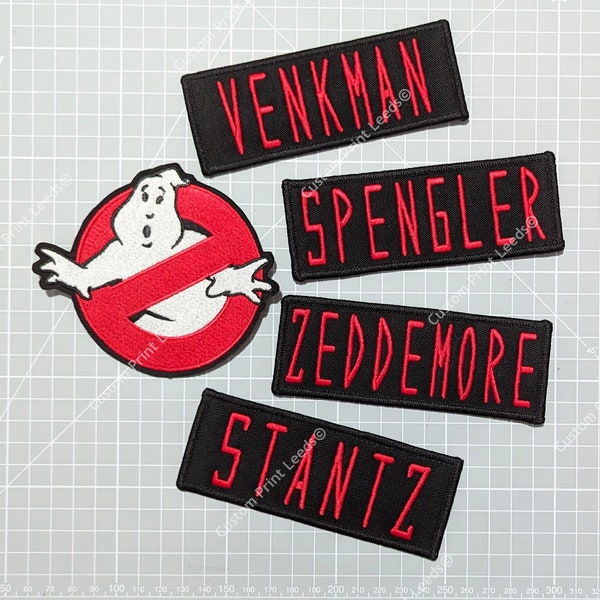 Ghostbuster Name Tag - Etsy