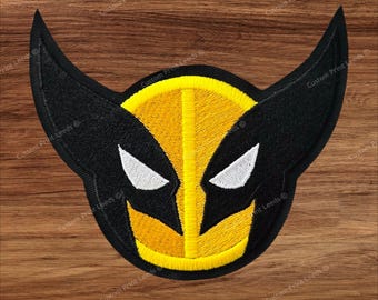 Wolverine Inspired Embroidered Patch - Coplay Costume Patch - Iron On Available !