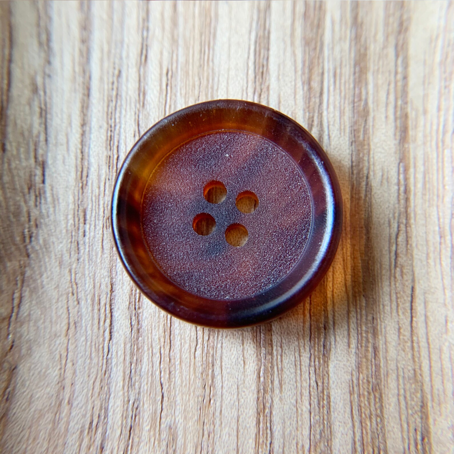 Genuine Horn Buttons Coat Buttons 4 hole Plat Buttons Etsy