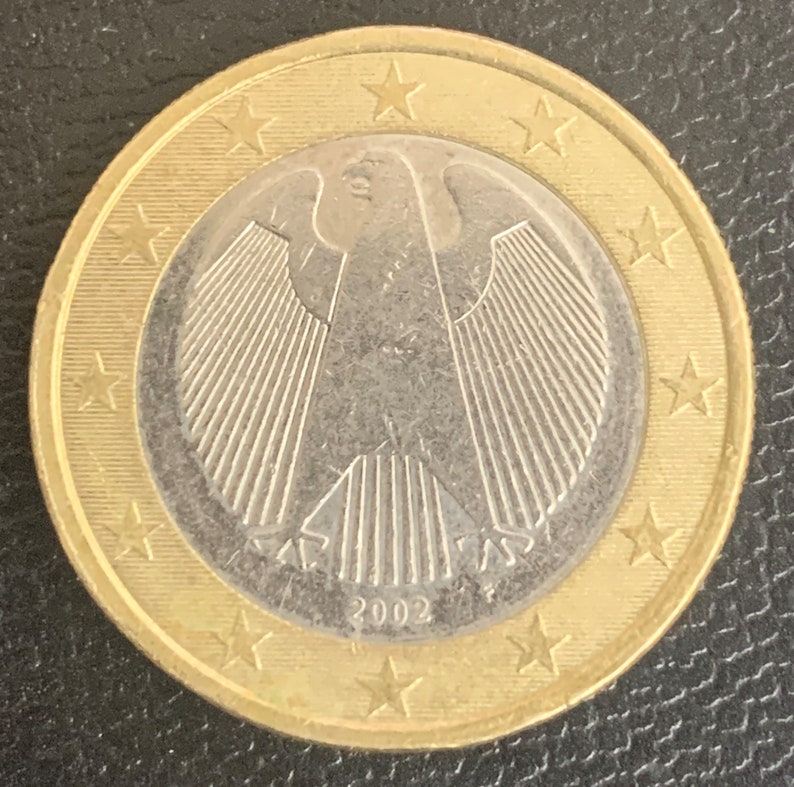 One Euro Coin 2002 Germany F Lowest price challenge Eagle outlet