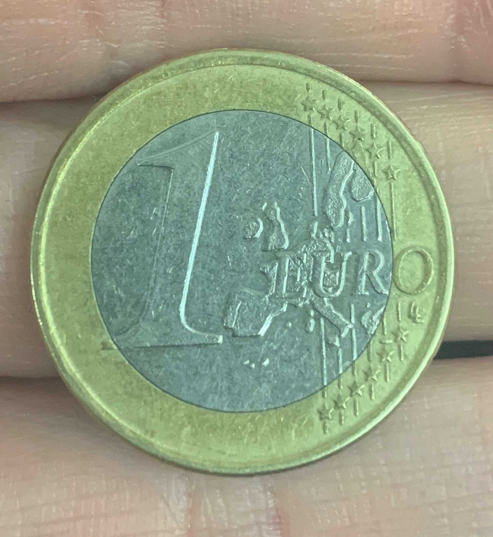 Moneta Da 1 Euro Con Gufo