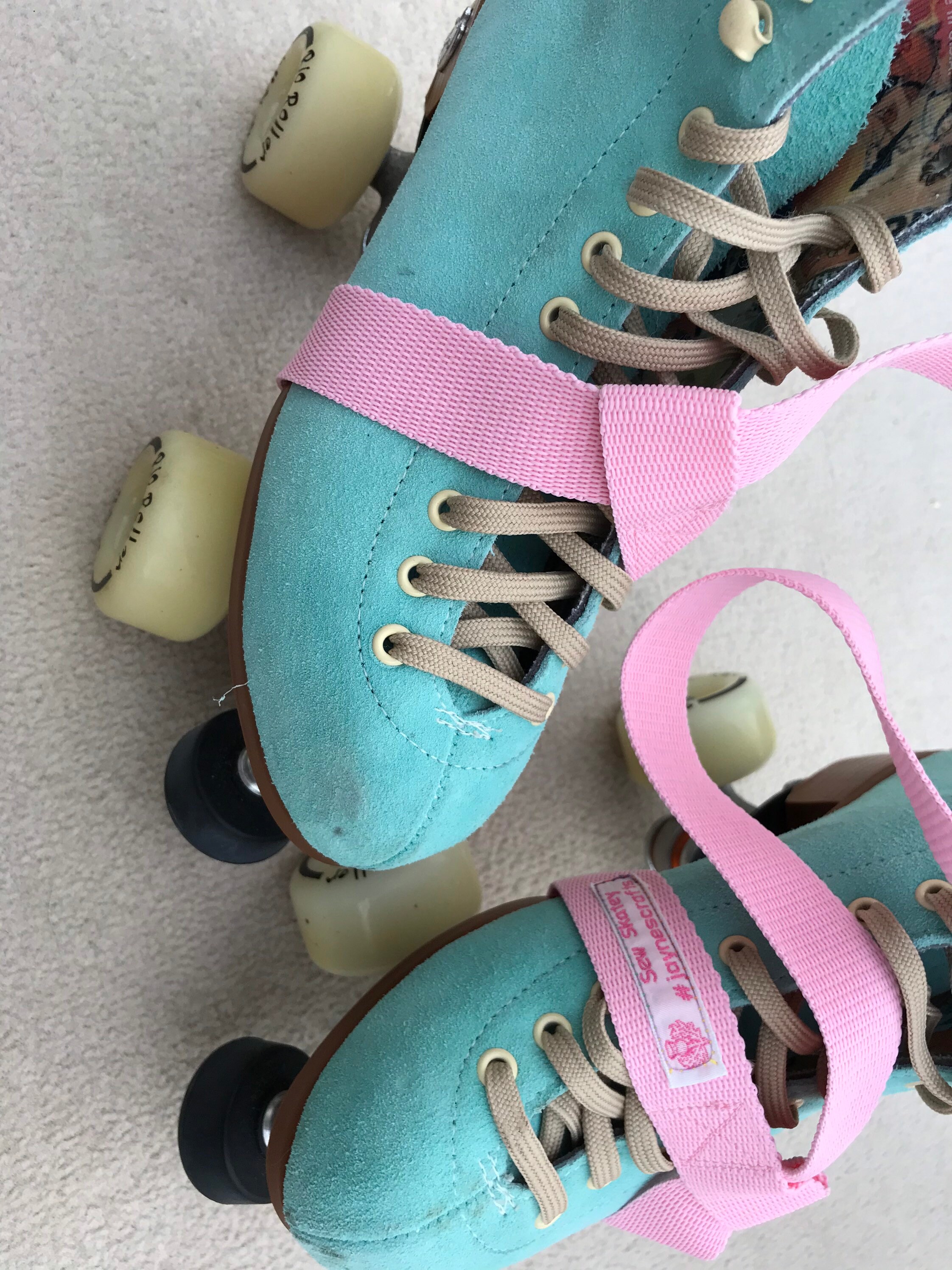 Roller Skate Leash/skate Strap/skate Carrier Etsy UK
