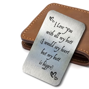 Ti amo con tutto il mio culo Regalo ricordo romantico sentimentale per lui, lei, moglie, marito, San Valentino, anniversario