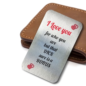 Te amo por lo que eres Recuerdo romántico sentimental Regalo para él, ella, esposa, esposo, San Valentín, aniversario