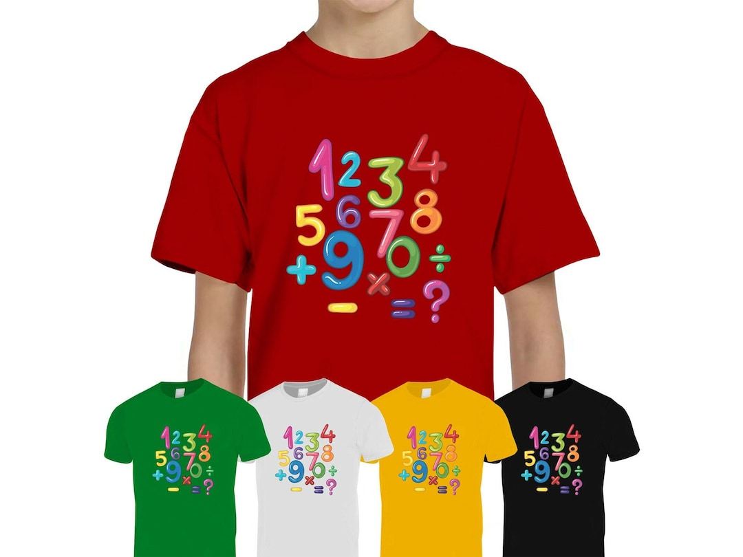 Number Day 2023 Maths T-Shirt Costume idea Boys Girls Kids -  Portugal