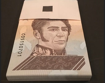 25 pcs x One Million Venezuela Bolivar Soberano CIR Banknotes