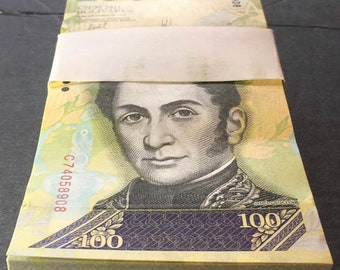 ベネズエラ 500 百万ボリバル ソベラノ紙幣 100 万束 ボリバル - Etsy 日本