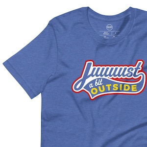 TMCo Juuust A Bit Outside Blue Unisex T-shirt