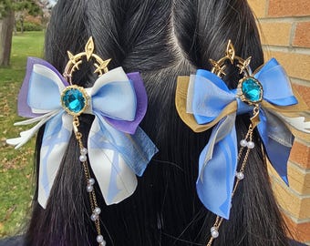 Honkai Star Rail HSR Sunday Mini Hair Bows