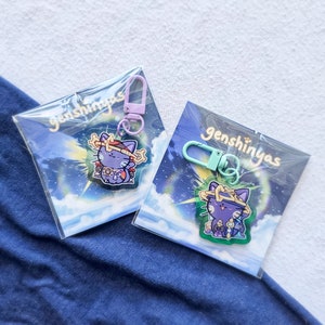 Genshinyas 1.5" Acrylic Charms | Sumeru Harbingers Fontaine Natlan