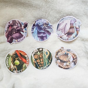 Genshin Honkai Star Rail ASSet Stickers