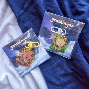 Genshinyas 1.5&quot; Acrylic Charms | Mondstadt Liyue and Inazuma