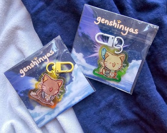 Genshinyas 1.5" Acrylic Charms | Mondstadt Liyue and Inazuma