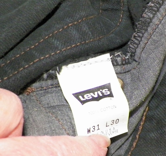 Vintage Levis SilverTab 31/30 Purple Label Baggy … - image 8