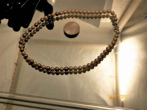 Classic Pearl Choker, Vintage IPS 12k Gold Filled… - image 8