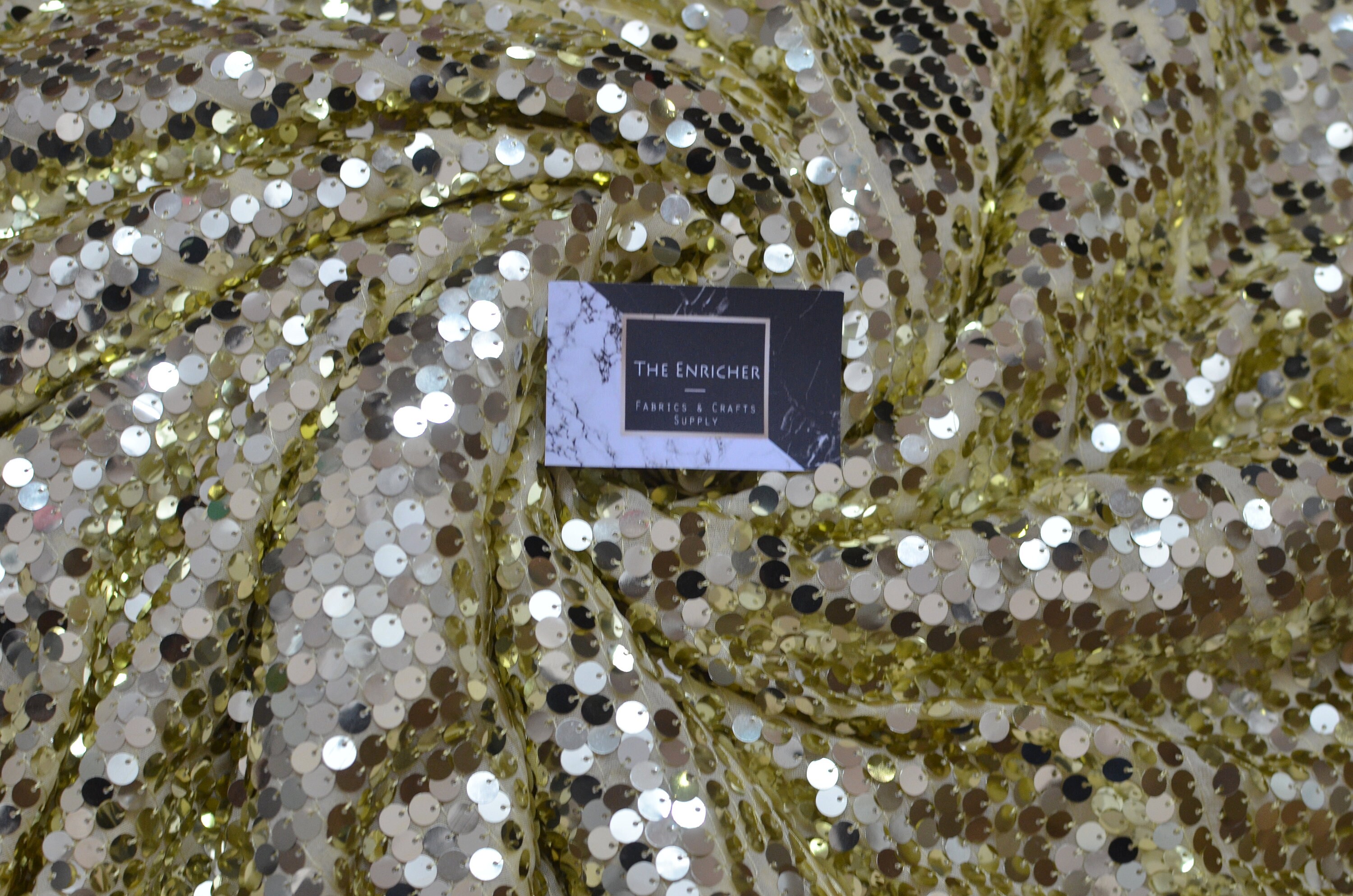 Sequins fabric Gold sequin fabric Gold sequin fabric | Etsy