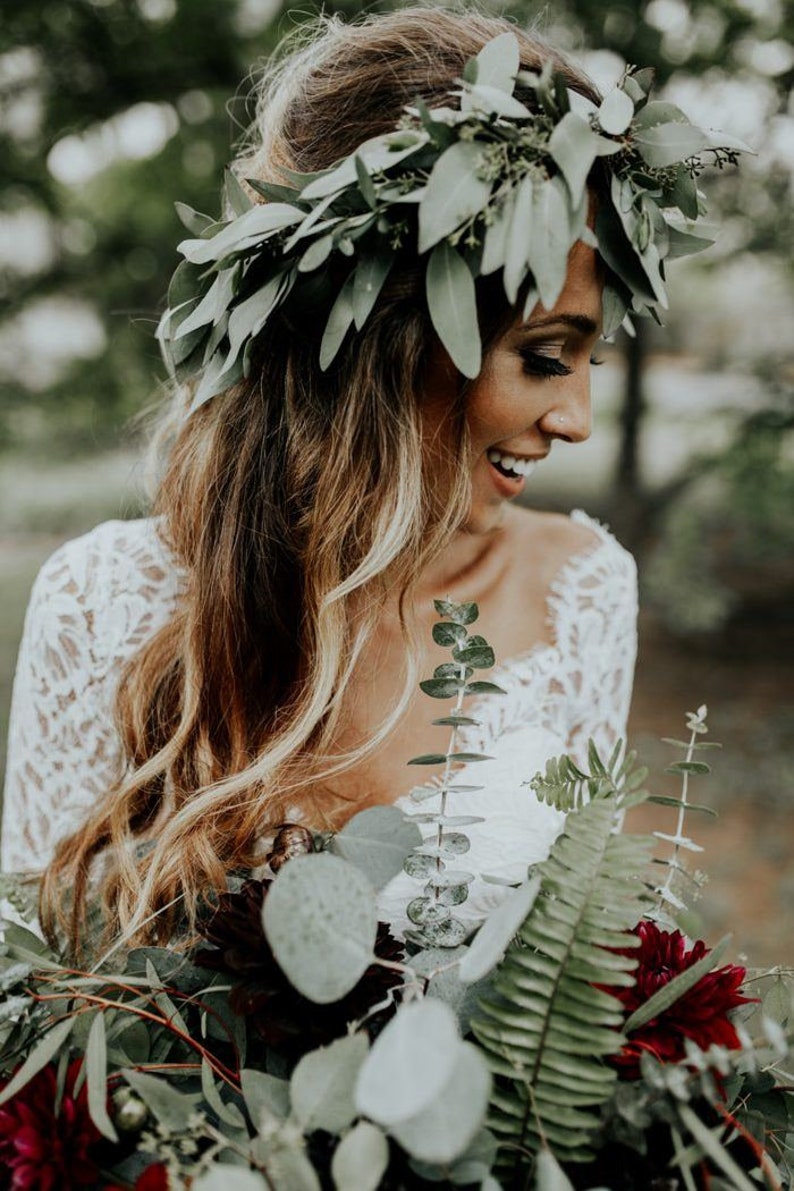 Lace bridal separate top ,Boho wedding dress, Boho Bridal separates , Bridal top, Wedding dress, Ivory wedding dress, Bridal dress, Lace top image 1