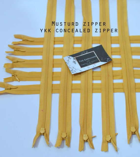 Nylon Invisible Zipper for Sewing, 6 Inch Bulk Hidden Zipper