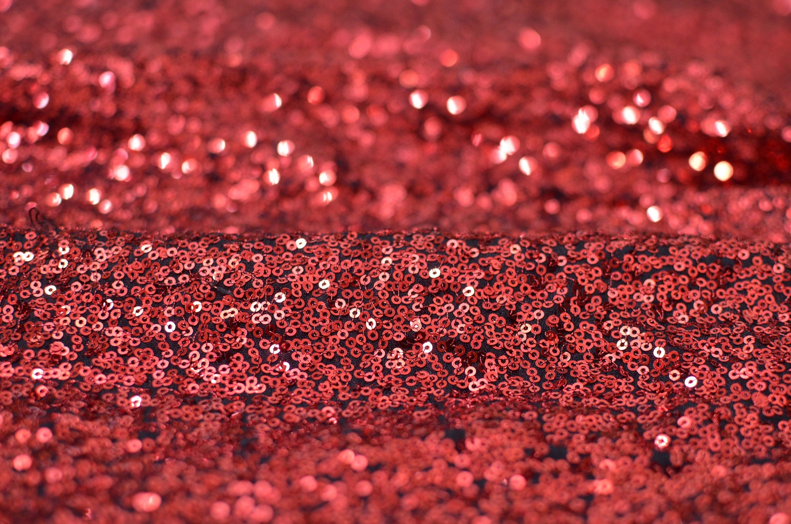 red sequin