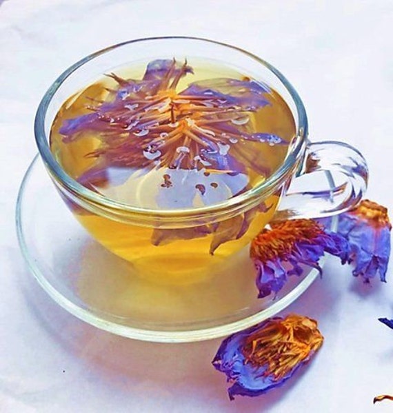 Natural Blue Lotus Flower Tea/ Relaxation/sleep/stress Etsy