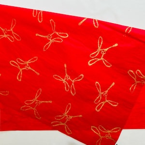 Mistletoe | COLOURED tissue paper x3 | recycled paper | gift wrapping | luxury gift wrap | golden tissue paper | wrapping paper
