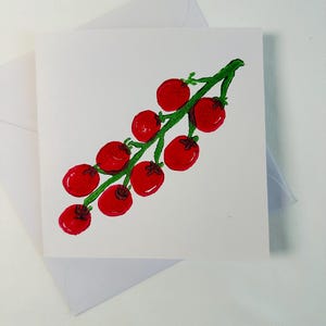 Cartões de tomate, reciclados, em branco, cartão de folha de oliveira, ramo de oliveira, cartão de felicitações, cartões-presente Reino Unido, cartões-presente para homens, cartão vegetariano