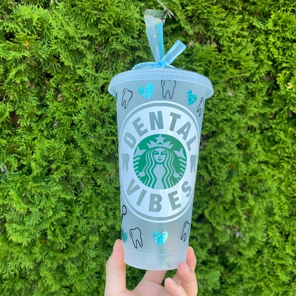 Dental Starbucks Cup Etsy