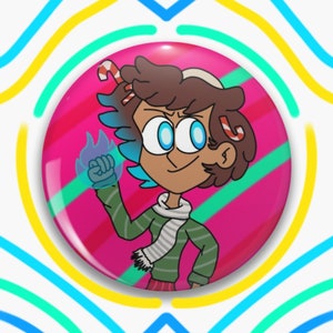 Anne Christmas Pin Amphibia