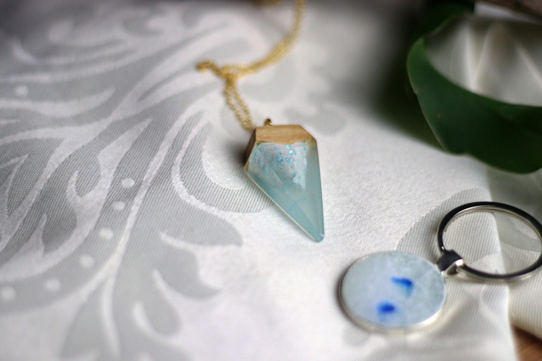 Breast Milk Jewelry Made of Epoxy Resin Handmade Unique Etsy