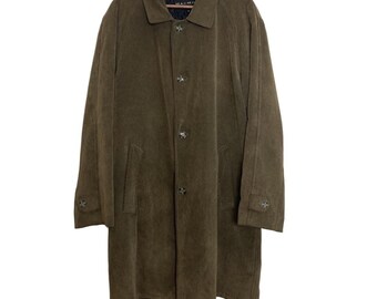 Vintage Corduroy Jacket Mens 40 Large XL Brown Wool Liner Made in Canada