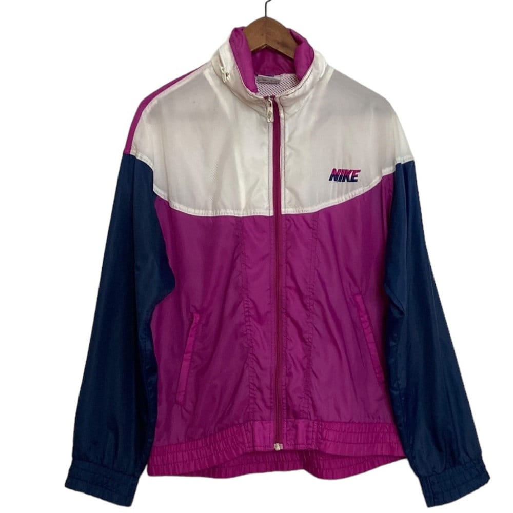 Nike pink windbreaker mens online