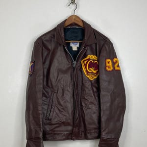 Queens University Leather Jacket - Etsy Canada