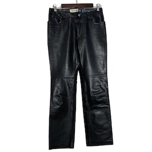 Vintage Gap Leather Pants - Etsy Canada