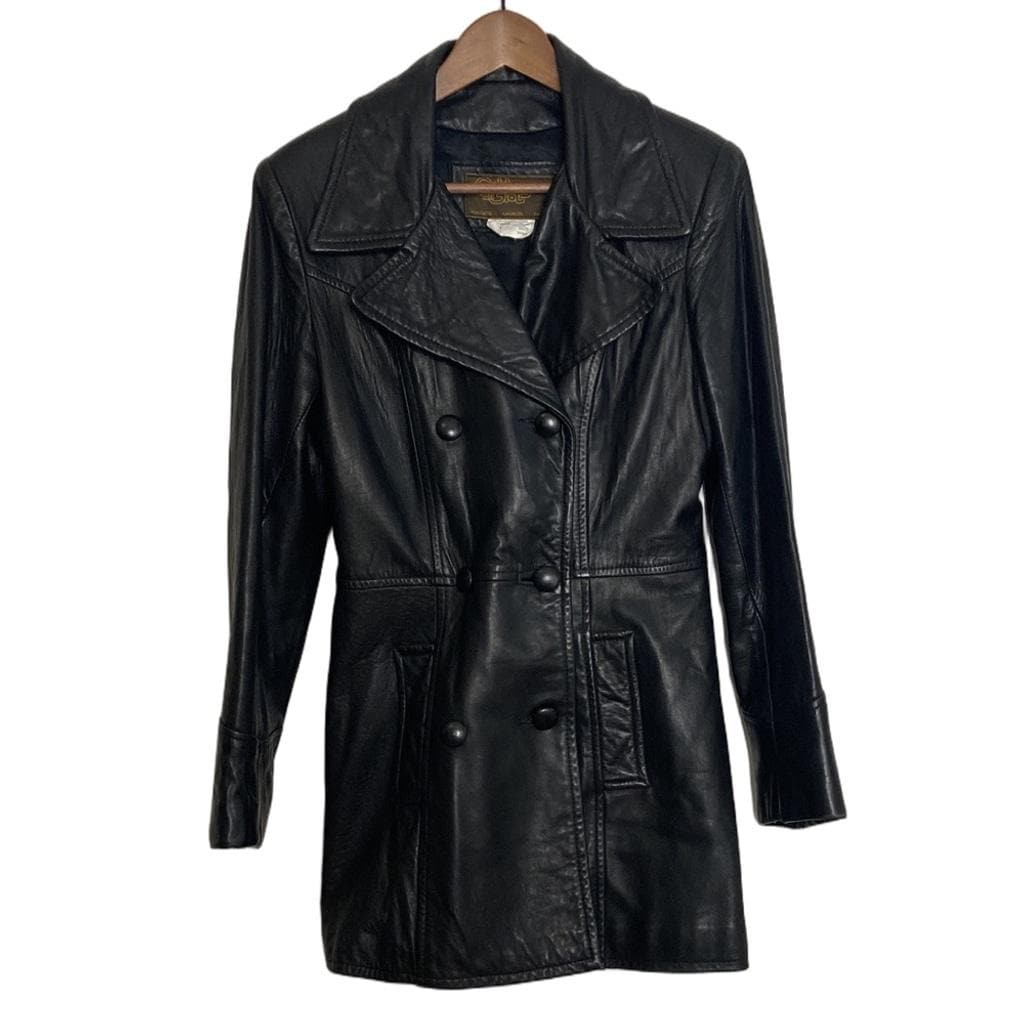 Vintage Canada Leather Jacket - Etsy Canada