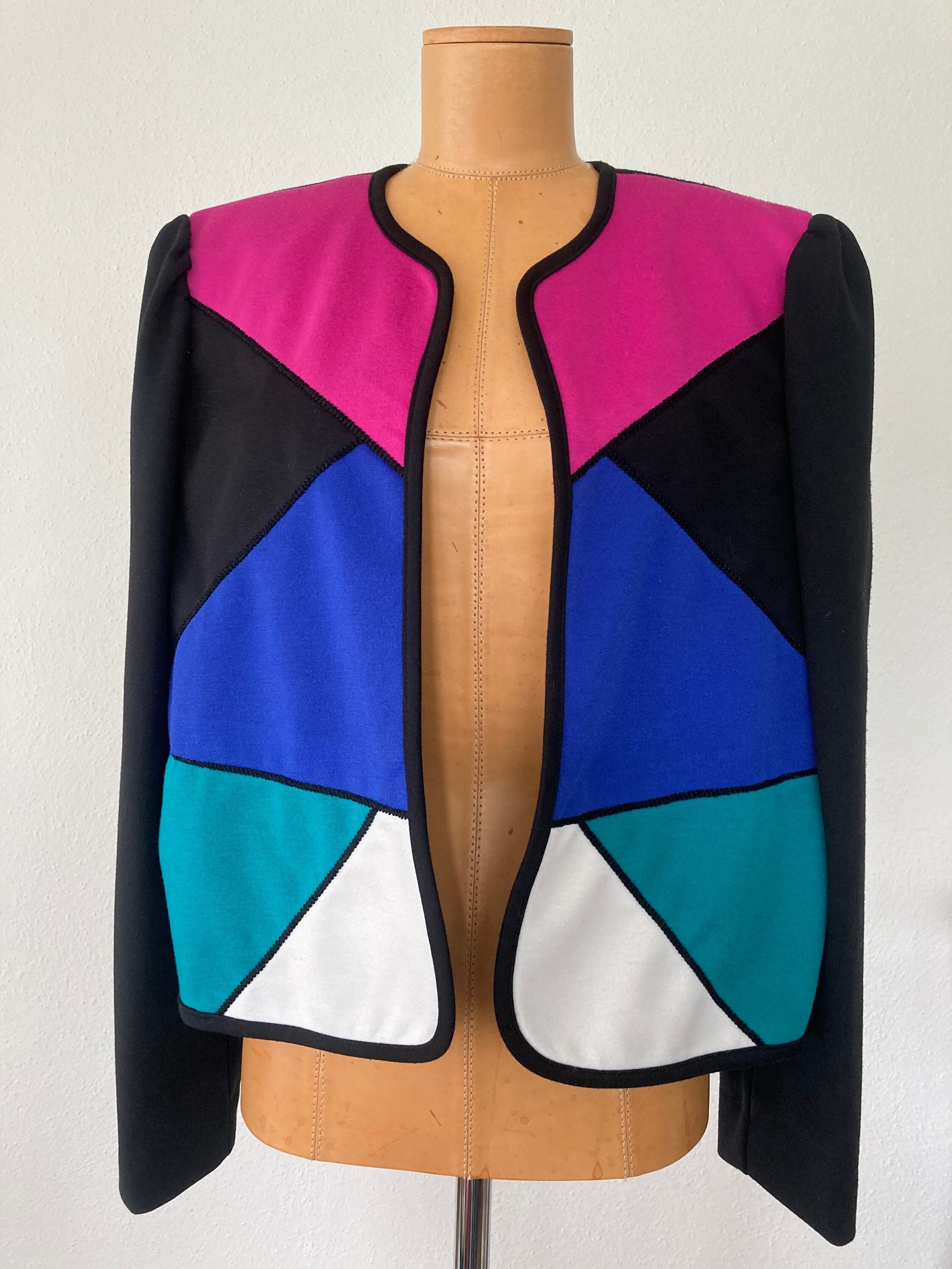 Color block hotsell blazer